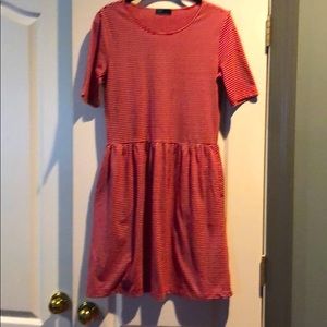 Gap stripped dress